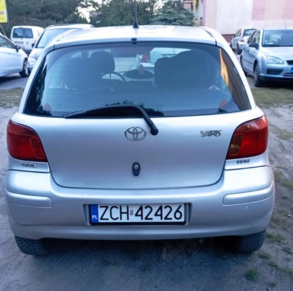 Toyota Yaris cena 6100 przebieg: 166900, rok produkcji 2003 z Choszczno małe 29